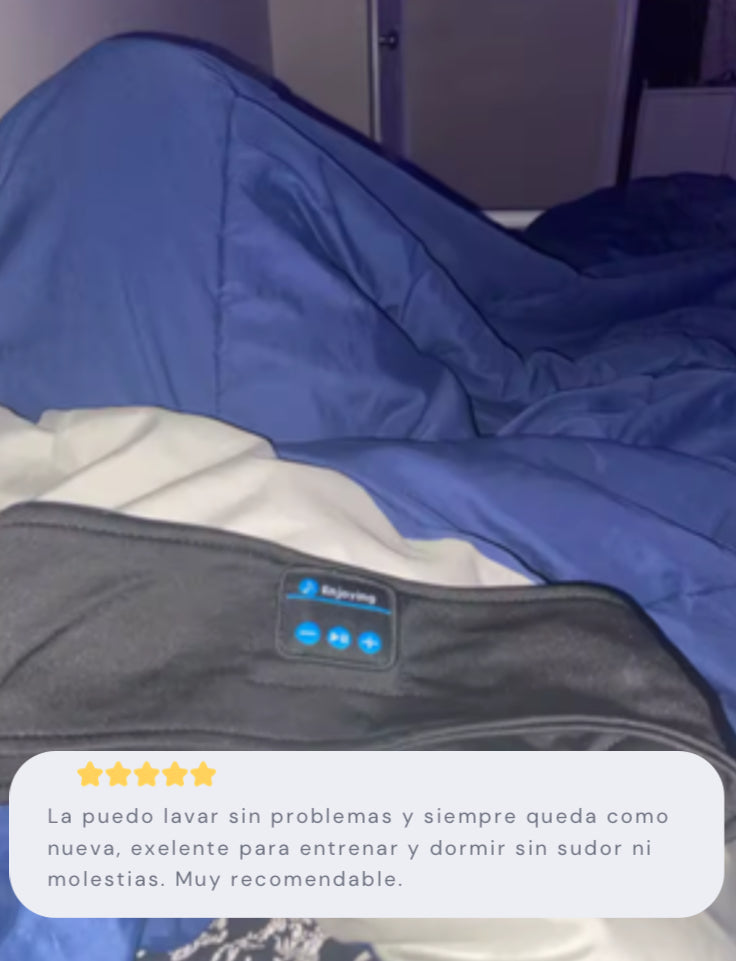 Nublix™ - Diadema Inteligente para Dormir y Entrenar