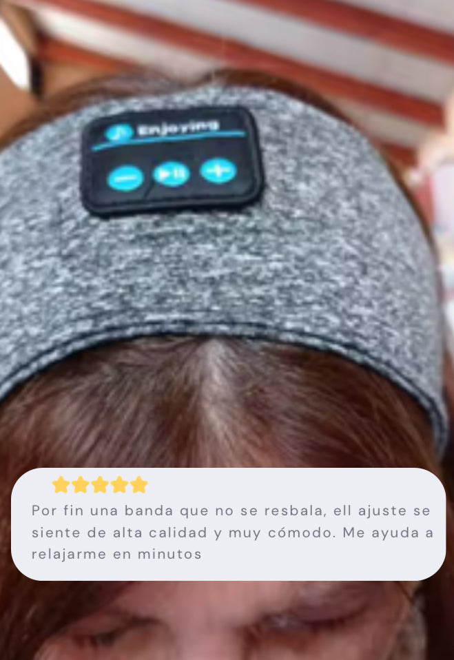 Nublix™ - Diadema Inteligente para Dormir y Entrenar